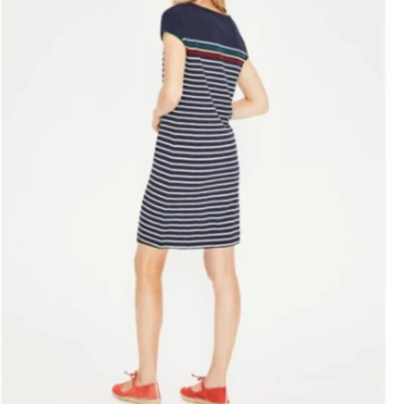 Boden Paulina Jersey Striped Shift Dress - Picture 5 of 15